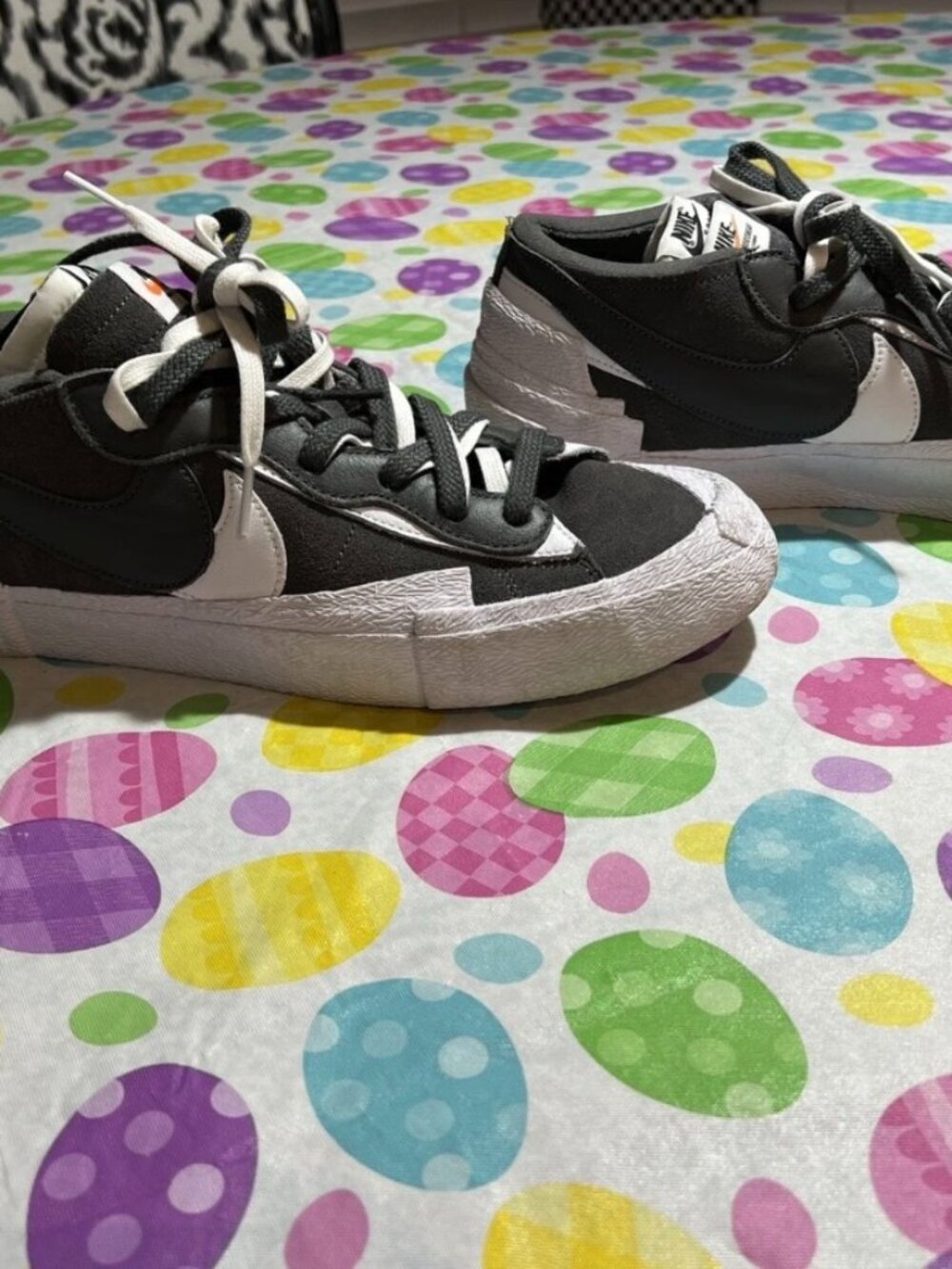 Nike x Sacai Blazer Low Iron Grey / White DD1877-002 Men’s 11 (Pre-Owned) NO BOX